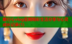 糖行心vlog官网精彩生活分享与心灵成长记录(1)