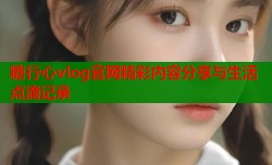 糖行心vlog官网精彩内容分享与生活点滴记录