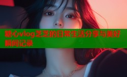 糖心vlog芝芝的日常生活分享与美好瞬间记录