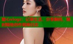 糖心vlogz：记录生活，分享瞬间，随时随地创作视频日志