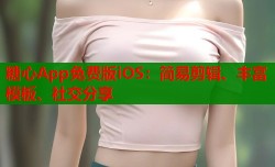 糖心App免费版iOS：简易剪辑、丰富模板、社交分享