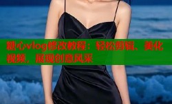 糖心vlog修改教程：轻松剪辑、美化视频，展现创意风采