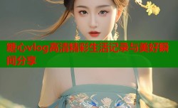糖心vlog高清精彩生活记录与美好瞬间分享