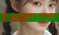 糖心vlog深夜纵放自己，记录生活瞬间，展现真实自我