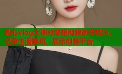糖心vlog大神分享短视频创作技巧，记录生活瞬间，展示创意平台
