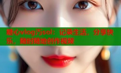 糖心vlog汅sol：记录生活，分享快乐，随时随地创作视频