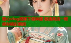 糖心vlog视频下载神器 极速高清一键保存精彩瞬间