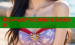 糖心vlog精产全记录精彩生活点滴分享