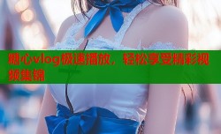 糖心vlog极速播放，轻松享受精彩视频集锦