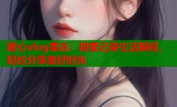 糖心vlog果冻：甜蜜记录生活瞬间，轻松分享美好时光