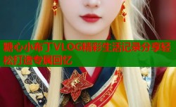 糖心小布丁VLOG精彩生活记录分享轻松打造专属回忆