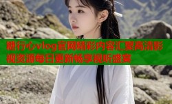 糖行心vlog官网精彩内容汇聚高清影视资源每日更新畅享视听盛宴