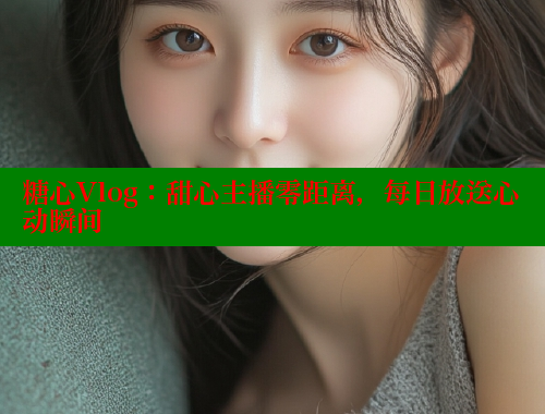 糖心Vlog：甜心主播零距离，每日放送心动瞬间 糖心vlog 第2张