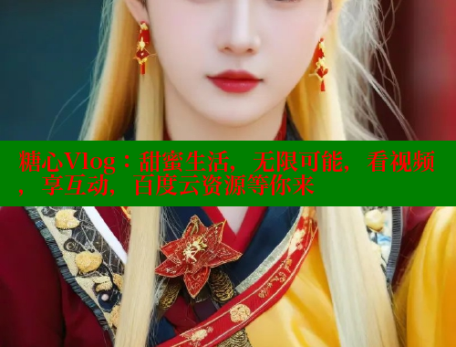 糖心Vlog：甜蜜生活，无限可能，看视频，享互动，百度云资源等你来 糖心vlog官网 第2张