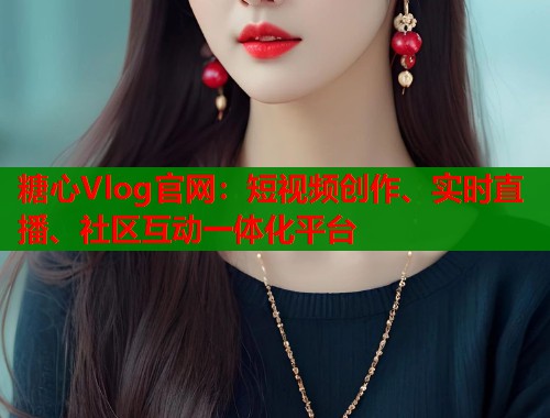 糖心Vlog官网:短视频创作、实时直播、社区互动一体化平台 第1张 糖心Vlog官网:短视频创作、实时直播、社区互动一体化平台 第1张