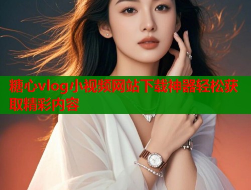 糖心vlog小视频网站下载神器轻松获取精彩内容  第1张