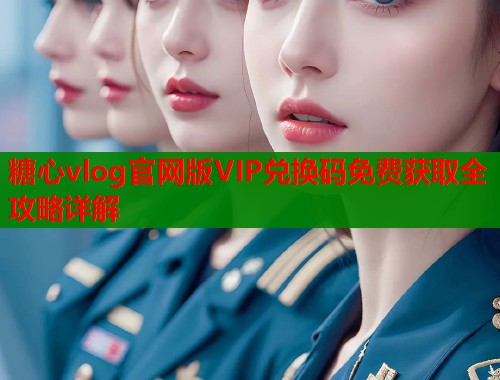 糖心vlog官网版VIP兑换码免费获取全攻略详解 第1张 糖心vlog官网版VIP兑换码免费获取全攻略详解 第1张